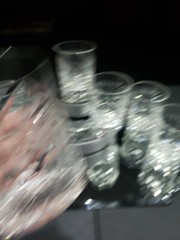 7 Tumblers DOF 4″ Glasses fans Pinwheel buzzstar crystal Leanore American Cut