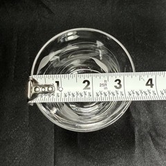 4 VINTAGE TIFFIN FRANCISCAN CRYSTAL WATER WINE GLASSES GOBLETS LEAF ETCHED 7”T