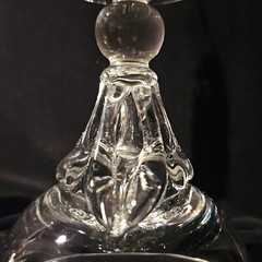 Tiffin-Franciscan CELLINI Champagne Coupe Glasses Hand Blown Crystal Vintage – 3