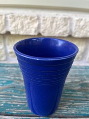 Set of 4 Vintage FIESTA Homer Laughlin Fiestaware 4.25″ Original Water Tumblers