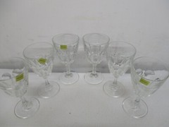 Vintage Arcoroc France Artic Footed Wine Glasses Goblets – Set Of 4
