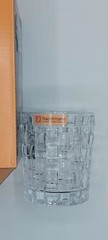 NIB Nachtmann Bosa Nova Fine Bavarian Crystal Whiskey Glasses, Set Of 4 Vintage