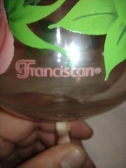 Franciscan Desert Rose Wine Glass All Purpose Vintage