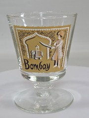 Vtg 5 Libbey International Cities of The World Highball Glasses & 1 Goblet MCM