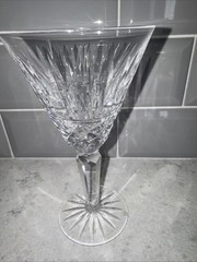 Waterford Tramore 6.5 inch tall Cut Crystal Wine Glass.