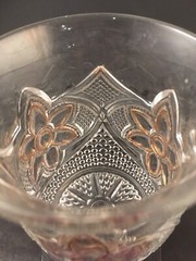 EAPG Tumbler U.S. Glass Co. #15141 FLOWER with CANE Pattern Old Fashioned