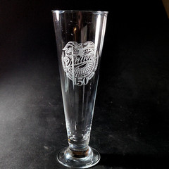 WATERFORD Marquis VINTAGE PILSNER, MILLER BEER 150, 9 1/4″, 20 oz, 2PCS