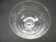 LIBBEY ROCK SHARPE ARCTIC ROSE STEM SET 6 COCKTAIL OR LIQUOR STEMS 5 3/4″ H