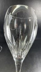 Cristal D’Arques Durand Enchante Set Of 3 Water Wine Goblets Crystal