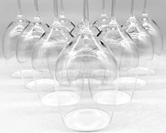 SET OF 10 RIEDEL VIVANT CLASSIC 9in RED WINE GLASSES, EXCELLENT CONDITION