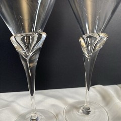 Rosenthal Studio Line Crystal Tapered Red Wine Glass Goblet 8.25″ Tulip Stem