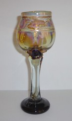 VERNON BREJCHA GLASS SCULPTURE HARVEY LITTLETON STUDENT w DALE CHIHULY SIGNED