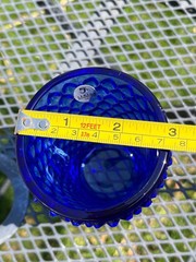 Vintage Fenton Hobnail Cobalt Blue Tumbler 4″