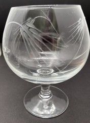 Sasaki Etched Crystal Glassware 1950s Wheat Pattern Choice of Style Replacement