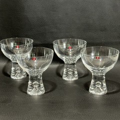 Iittala Tapio Wirkkala Cocktail Glasses Set 4 Finland 4 oz Sherry