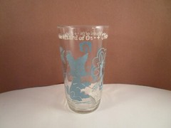 Vintage The Wizard of Oz Toto Swift Peanut Butter Drinking Glass Tumbler