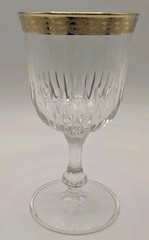 Vintage Tiffin Franciscan Gold Scroll Cordial Glass 5 Inch Single Stem