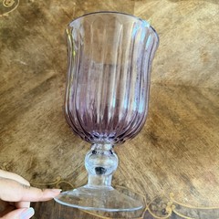 Vintage Lenox Aspect Lavender Crystal Iced Tea Glass Goblet – Discontinued Patte