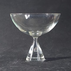 HOLMEGAARD PRINCESS CHAMPAGNE GLASSES, 3 3/4″, 4 Oz, Made in Denmark, MCM, 2PCS