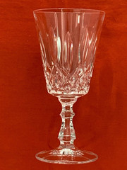 ROYAL CRYSTAL ROCK (RCR) — SHANNON — PORT WINE GLASS