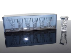 GODINGER SHANNON CRYSTAL DUBLIN (25653) VODKA SHOOTERS – SET OF 6 – NEW