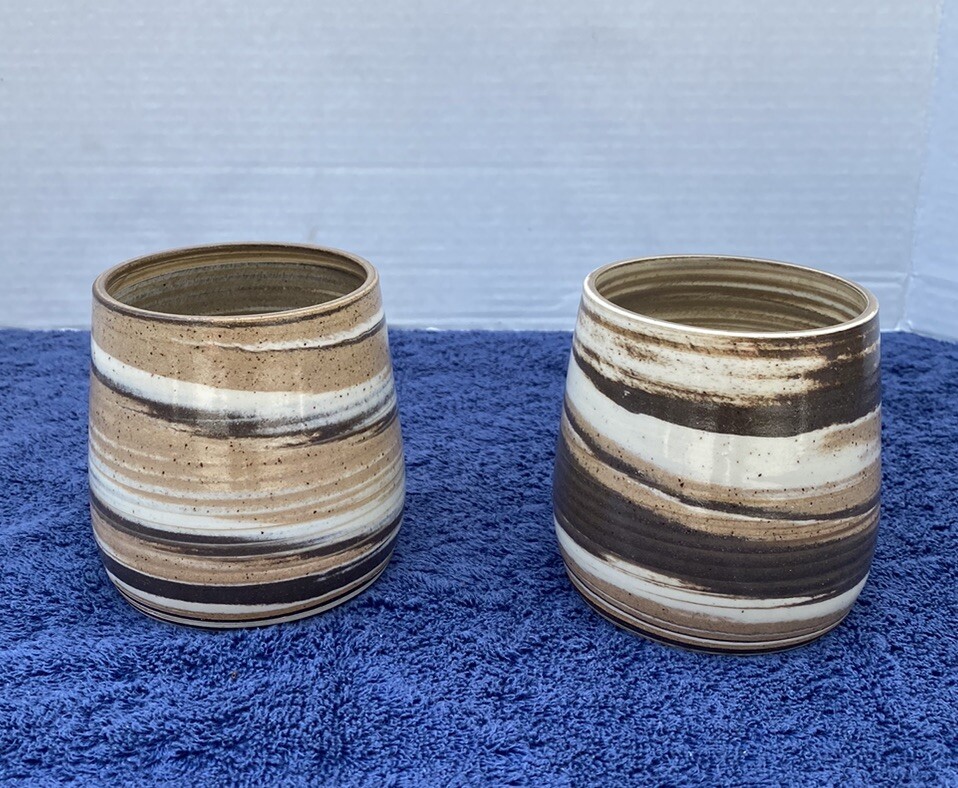 Clay Path Studio Pottery Handmade Wine Cup