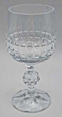 Bohemia Crystal Crystalex Belfast Wine Glass 5 3/4″ Tall