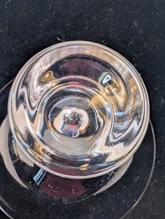 2 Rosenthal Champagne Flutes weighted base Glasses 5 1/2”