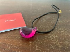 Necklace Mauve Crystal Pebble from Baccarat