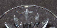 Vintage Waterford Crystal Clarendon Water Goblet Wine Glass 8 3/8″ Tall