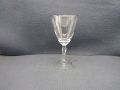 Fostoria Crystal Engagement Platinum Pattern Water Goblet 7″