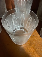 Lalique Crystal Femmes 4″ Highball Glasses