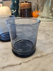 Libbey Dusky Blue Juice Glass Set Of 2 3.5inch