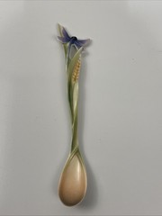 Franz Dragonfly Porcelain Teaspoon FZ00210 – Sculpted Handle