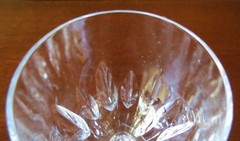 Cristal D’Arques Durand Biarritz Canet Square Foot Wine Goblet(s)