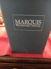 Marquis By Waterford Set 4 in box Algra Flute Glasses