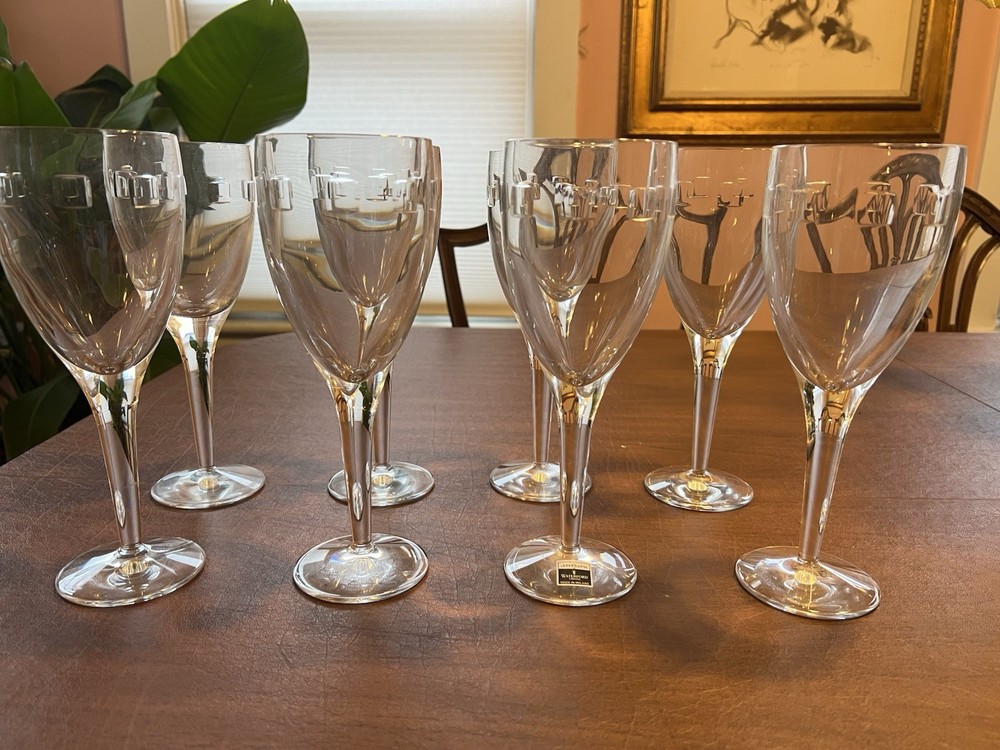 Waterford Crystal Geo Oden Wine glasses / set of 8