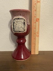 Vintage Kansas City Renaissance Festival Goblet Ceramic Fabulous Feaste Collecti