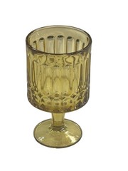 INDEPENDENCE SCULPTURAL TOPAZ MCM WINE GLASSES SET OF 8