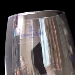 4 Villeroy Boch Crystal Red Wine Glasses ENTREE NEW Clear Boxed Bordeaux Boxed