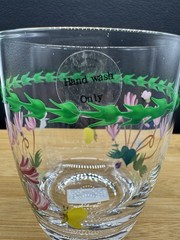 Portmeirion Botanic Garden Double Old Fashioned Glasses 14 fl. oz ~ In Box