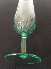 Soft Sea Green Recycled Glass Champagne Glasses, Set Of 5