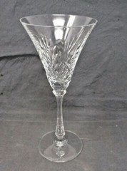 Signed Oscar de la Renta Waldorf 8 5/8″ Crystal Water Goblet Glass