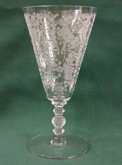 Cambridge Glass DIANE-CLEAR #3122 9 Oz Footed Tumbler Tea Stem BEST Mult Avail