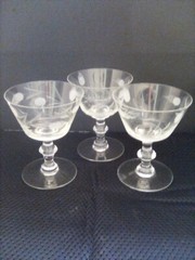 Colonial Champagne Sherbet Glasses