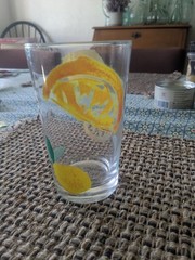 Vintage Lennox Kate Spade New York Glass With yellow Lemons