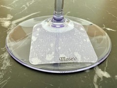 Moser Pebbles Alexandrite Purple Cocktail Martini Glass 8.8 oz Set of 6 BNIB