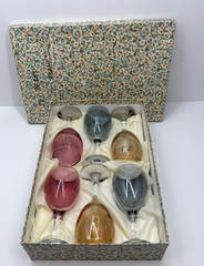 F. LLi Fumo s. r. l. Wine Glasses Lot of 6