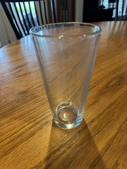 Plain Beer/ Drinking Glasses 16oz 6 3/4” Tall Set Of Ten