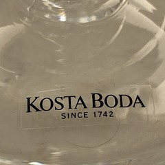 Set 8 Kosta Boda Chateau Handblown 21235 Bertil Vallien Dessert Bowl Footed